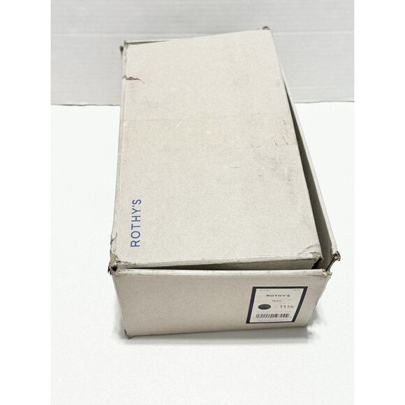 Rothy’s The Sneaker Honeycomb Knit Textured Slip On Shoes Flat Black Womens 11.5 - Picture 13 of 13